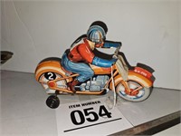 Metzeler motorcycle toy 7" w