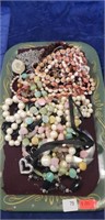 Tray Of Assorted Jewelry