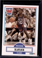 Mookie Blaylock Rookie Card 1990 Fleer #117