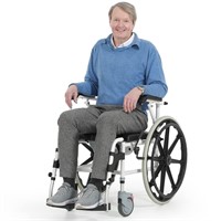 OasisSpace Shower Wheelchair with Commode 400LB,