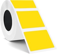 4PK Label Maker Tape SUPVAN T50M, Yellow
