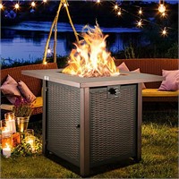 OUTDOOR PROPANE GAS FIRE PIT TABLE 28 INCH...