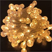 Outdoor String Lights - i-CHONY Indoor Crystal...