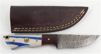 3" Damascus Blade Knife - Overall 6-1/2", New