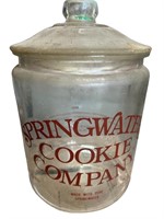 Large vintage Springwater Cookie Company