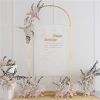 Metal Arch Backdrop Stand Gold Wedding Arch Stand