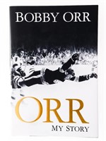 BOBBY ORR  "My Story" Hard Cover Book - Autograp