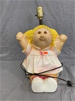 Vtg Cabbage Patch Lamp Base (12in tall)
