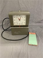 Lathem Time Clock Machine