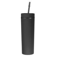 uxcell Skinny Tumbler with Lids and Straws,...