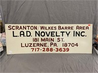 L.A.D. Novelty Inc. Metal Sign