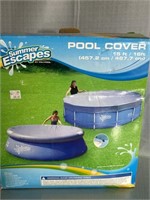 Pool Cover Summer Eacapes. 15 ft/16ft.