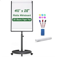 Mobile Whiteboard, Magnetic Dry Erase Board with