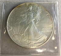 US 1995 Walking Liberty Silver Dollar