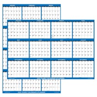 24" x 36" SwiftGlimpse 2024 Wall Calendar Erasabl