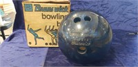 (1) Vintage Brunswick Triple Crown Bowling Ball