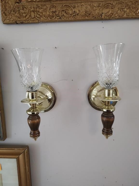 Pr of Wall Sconces