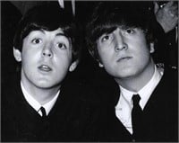 Vintage 8 x 10 B & W Photo Beatles
