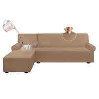 ALIECOM 2-Piece 100% Waterproof L Shaped Couch...