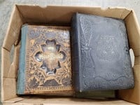 Antique Bible and Other Books