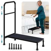 Gyykzz Bed Step Stool with Handle for Elderly, Be