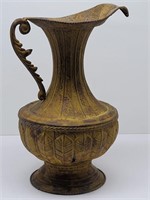 Decorative Metal Pitcher Vase 18.5" Tall