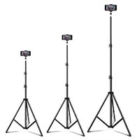 Up to 82 Inch Extendable Tripod with Mobile Phone