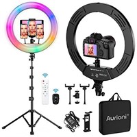 RGB Ring Light 18 inch with Tripod Stand (2700-70