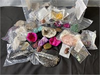 Lot of collectible Rocks and Stones.
