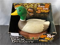 Duck Dynasty Talking Duck in Box. Battery