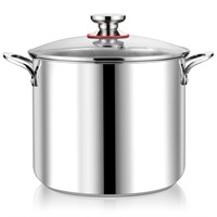 P&P CHEF 12 Quart Stainless Steel Stockpot with G