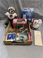 Assorted Baseball Figures and Other Items