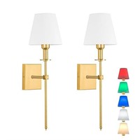 Wall Lights Battery Operated Wall Sconces Set Of