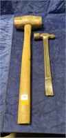 (1) 18" Sledgehammer Marked PRR & (1) Steel