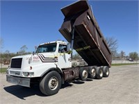 1997 INTERNATIONAL 267 TANDEM AXLE DUMP W/ (2) TAG