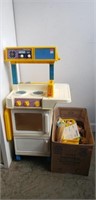 Fisher-Price Kitchen w/ Assorted Extras
