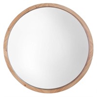 Mirrorize Large Round Mirror 22", Bathroom...