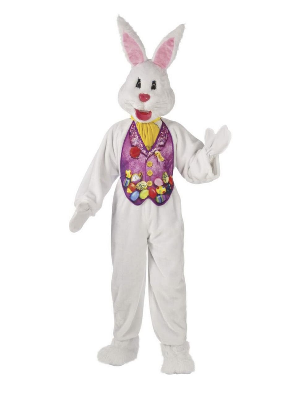 Rubie's Men's Super Deluxe Mascot Bunny Costume,