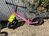 Pink Strider Kids Bike