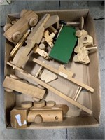 Wooden Toy Train Pieces and Others