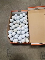 Box of Assorted Golfballs