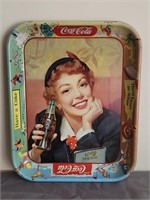 Coca-Cola Menu Girl Tray