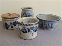 4 Eldreth Pottery Items