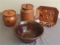 4 Breininger Pottery Items