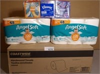 Toilet Paper, Tissue Paper, & Paper Towel Rolls