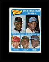 1965 Topps #4 Mays/Cepeda VG to VG-EX+