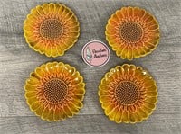 Cute Little sunflower plates 5"
