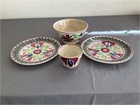Hand Painted Pottery Pieces