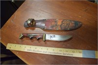 Handmade Knife w/ Sheath