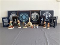 Collection of Goebel Figurines & Plates